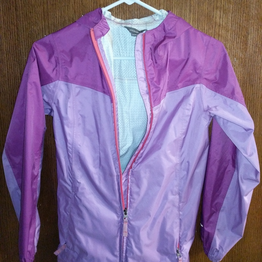 Girls Eddie Bauer rain jacket